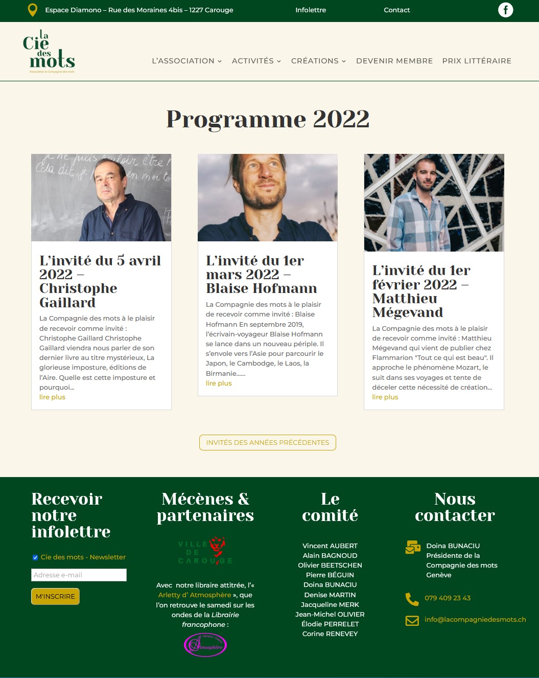 cdm-page programme cdm-page programme