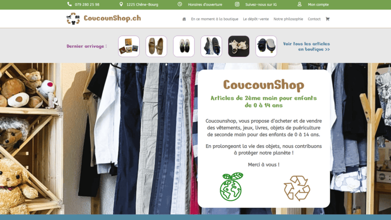 coucoushop accueil