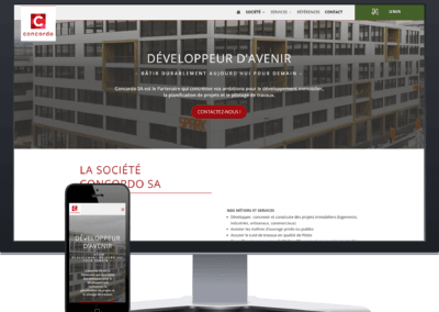 Refonte du site Concordo
