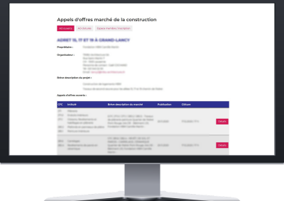 Portail des appels d&rsquo;offres de la FIDP