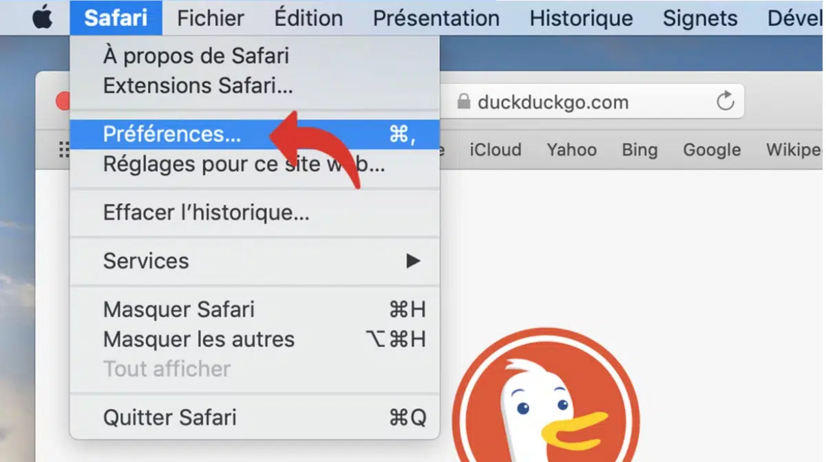 safari1 Menu hamburger propriétés FF